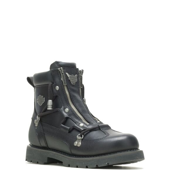 Harley-Davidson Mens Brake Light Flash De Black Boots (NWT) - Picture 3 of 7